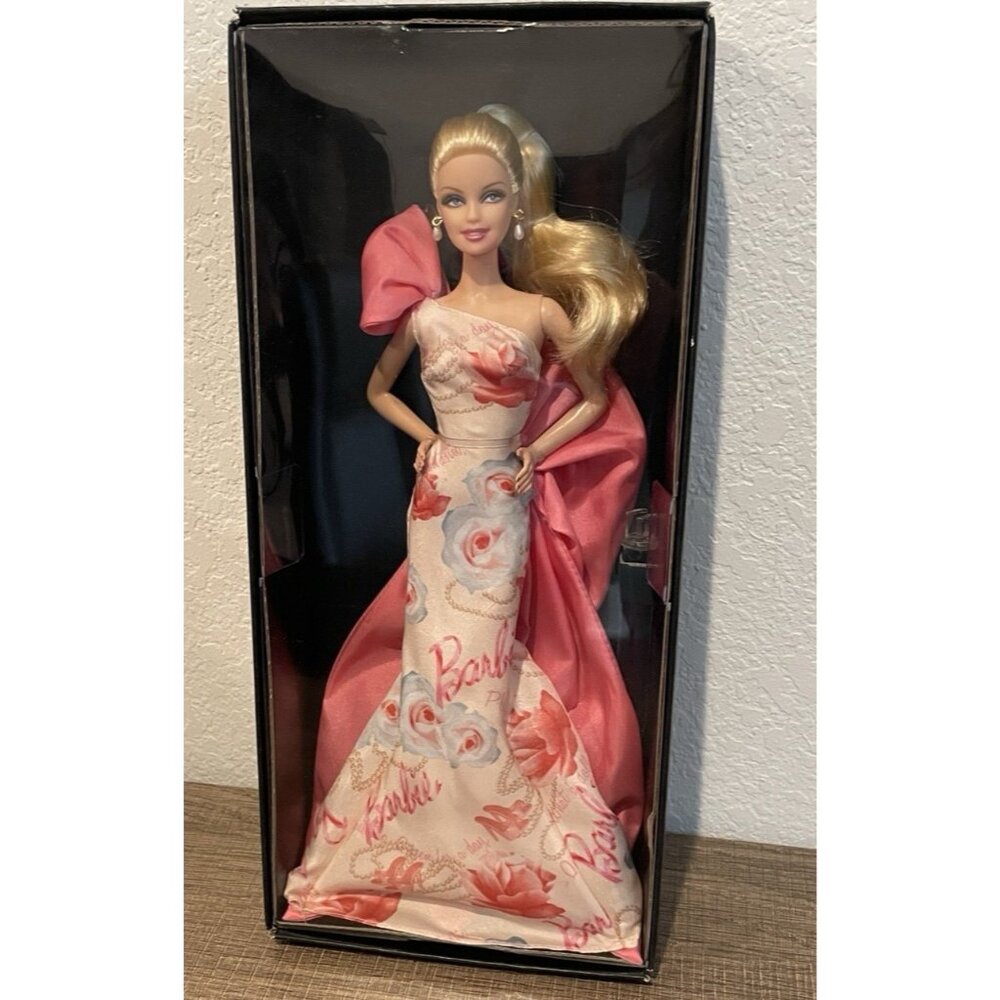 Rose Splendor Barbie Doll Avon Pink Label Robert Best T4349 - Picture 10 of 15